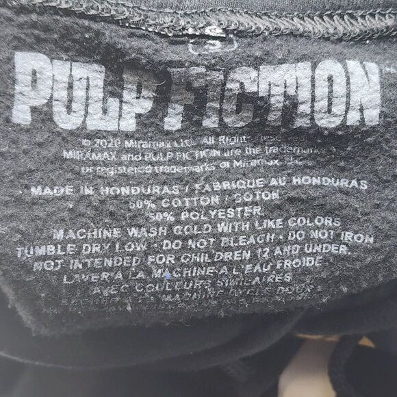 Pulp Fiction Hoodie Uma Thurman Mia Wallace Quentin Tarantino, Men's Small - Picture 6 of 10